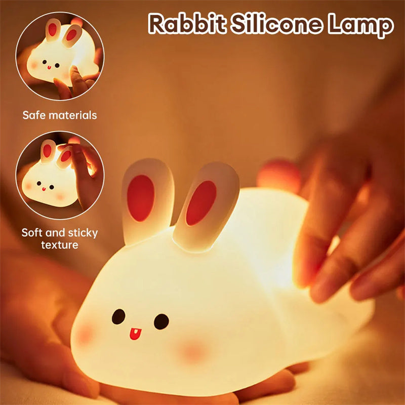 Rabbit Silicone Lamp By Evier