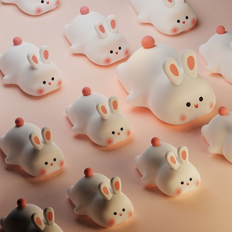 Rabbit Silicone Lamp By Evier